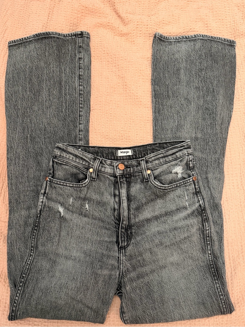 Wrangler Women's Boot Cut Jeans in Washed Black